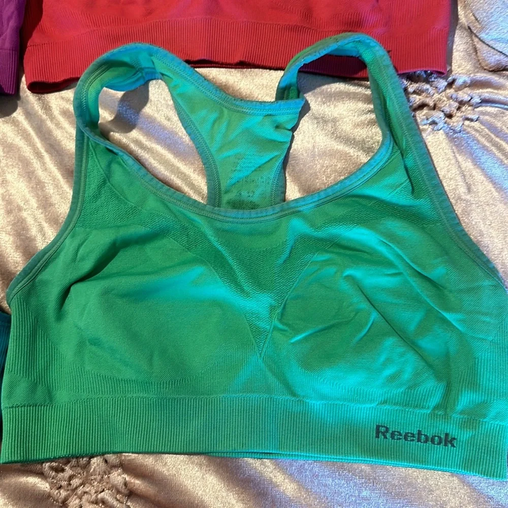 Reebok Set of 4 Non-Padded Sports Bras - Picture 4 of 6